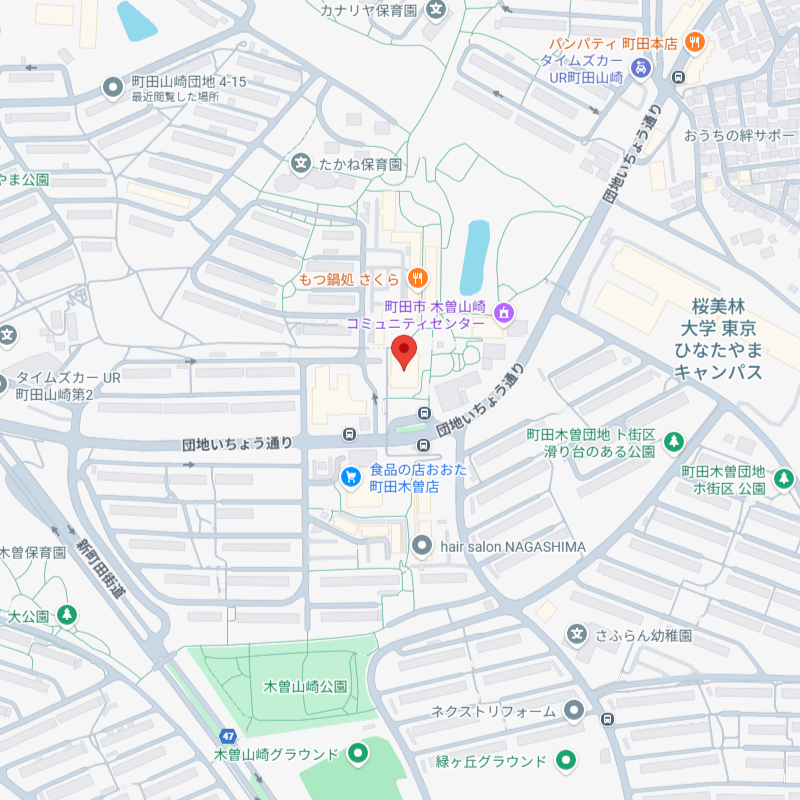 ふくいんクリニック地図